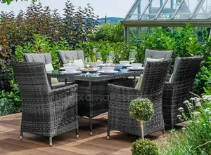 Photo - Garden Square Tables and Chairs የጋርደን ጠረጴዛ እና ወንበር