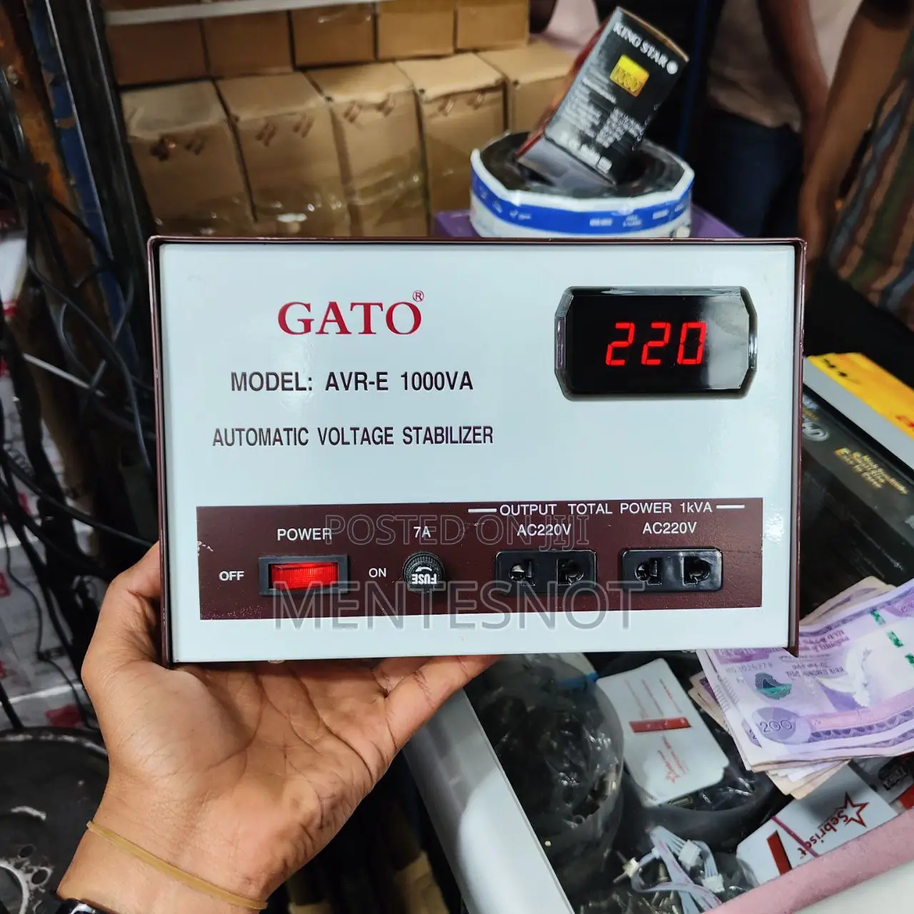 Gato Power Stabilizer ሀይል መቆጣጠሪያ
