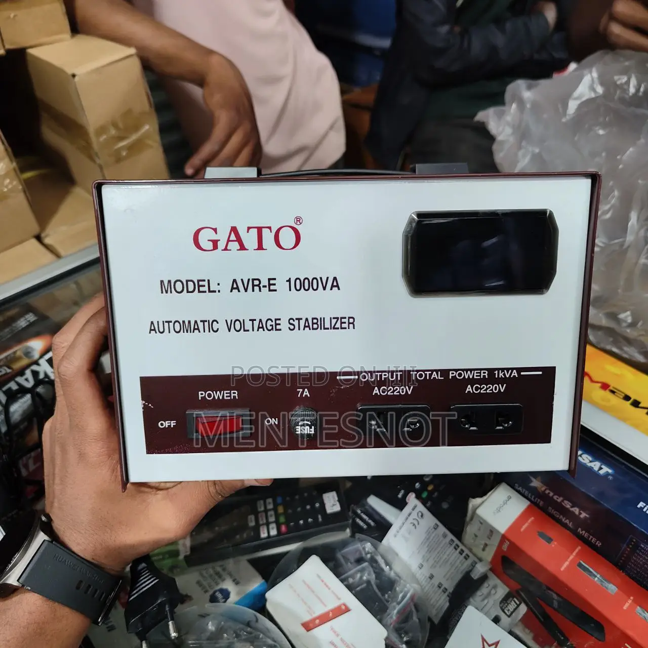 Gato Power Stabilizer ሀይል መቆጣጠሪያ