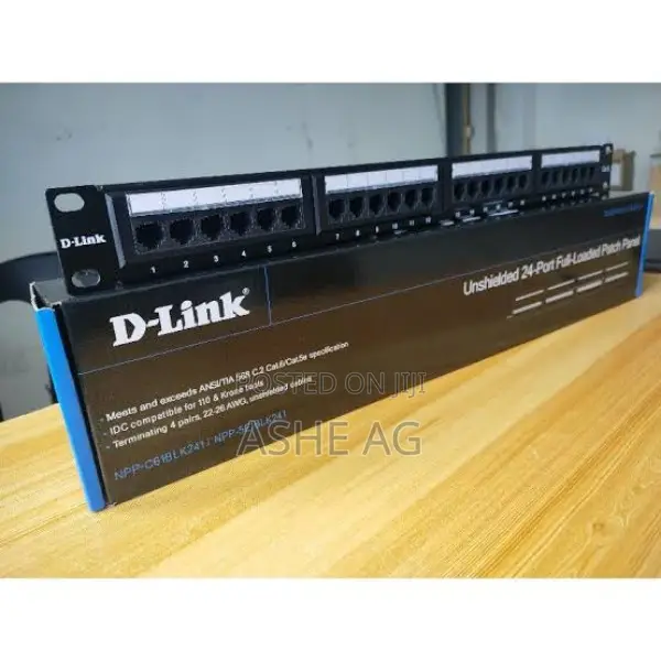 D-Link 24 Port Patch Panel
