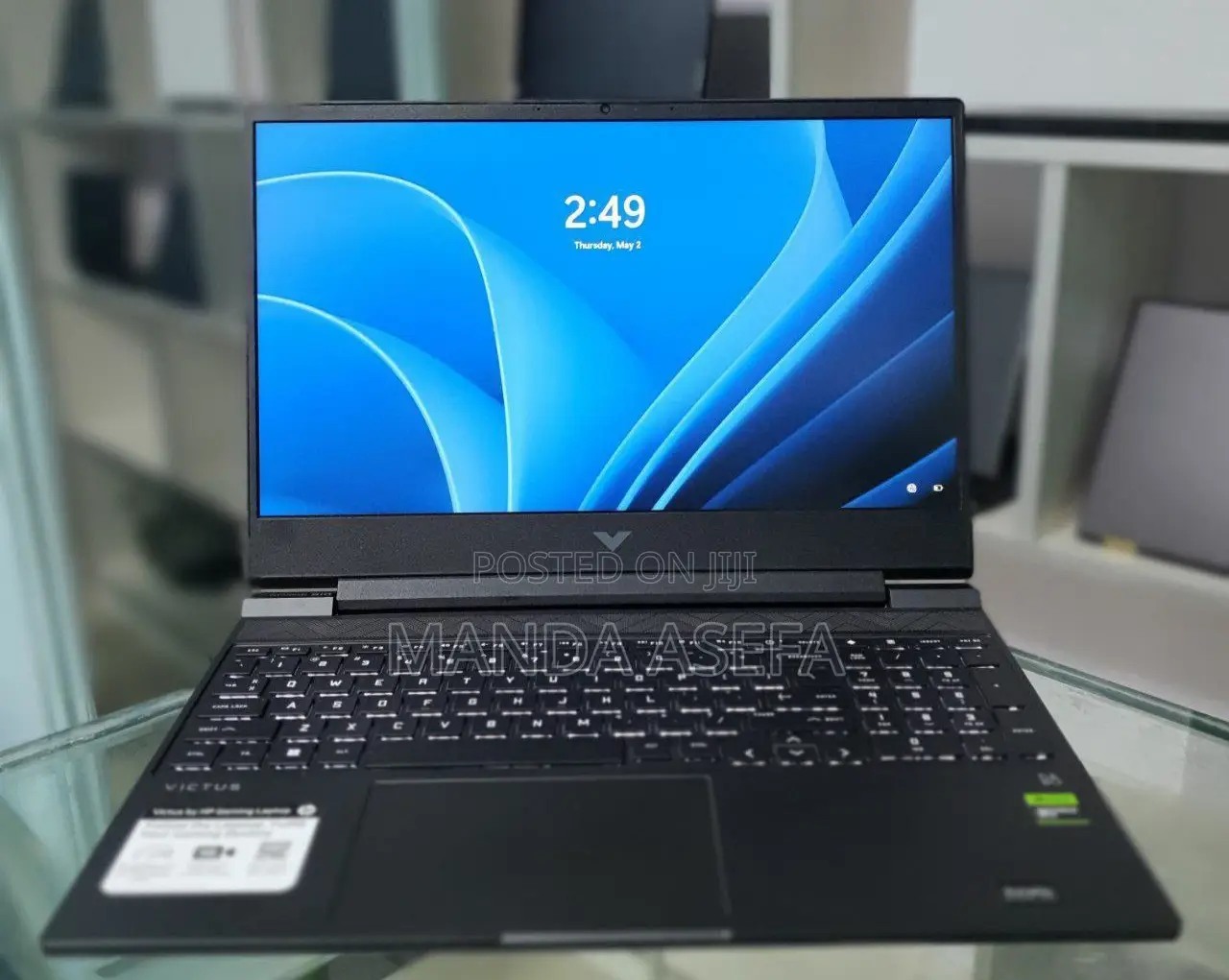 New Laptop HP Victus 16 16GB Intel Core I7 SSD 512GB