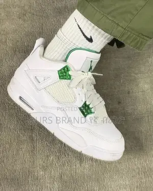 Photo - Air Jordan 4 Military Green High Master Quality Luxury Shoe