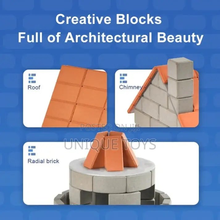 Master Builder Construction Bricks and Glue Set