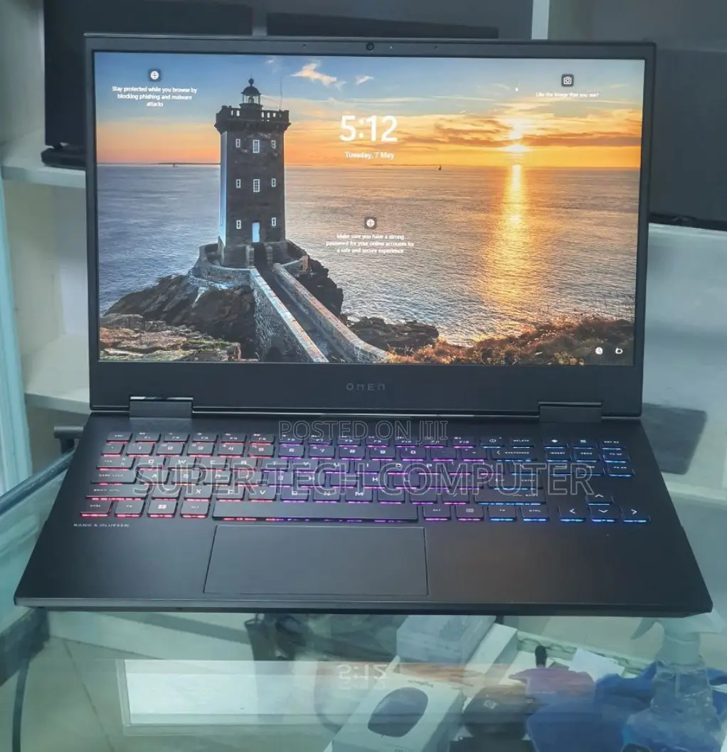 New Laptop HP Omen 15 16GB Intel Core I7 SSD 512GB