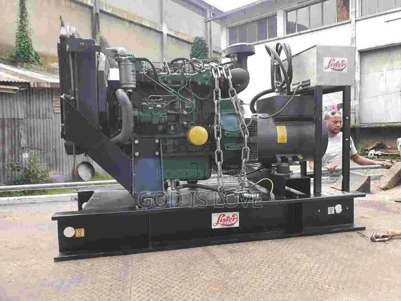 የሚሸጥ ጀነሬተር 30kva Lister Petter Brand