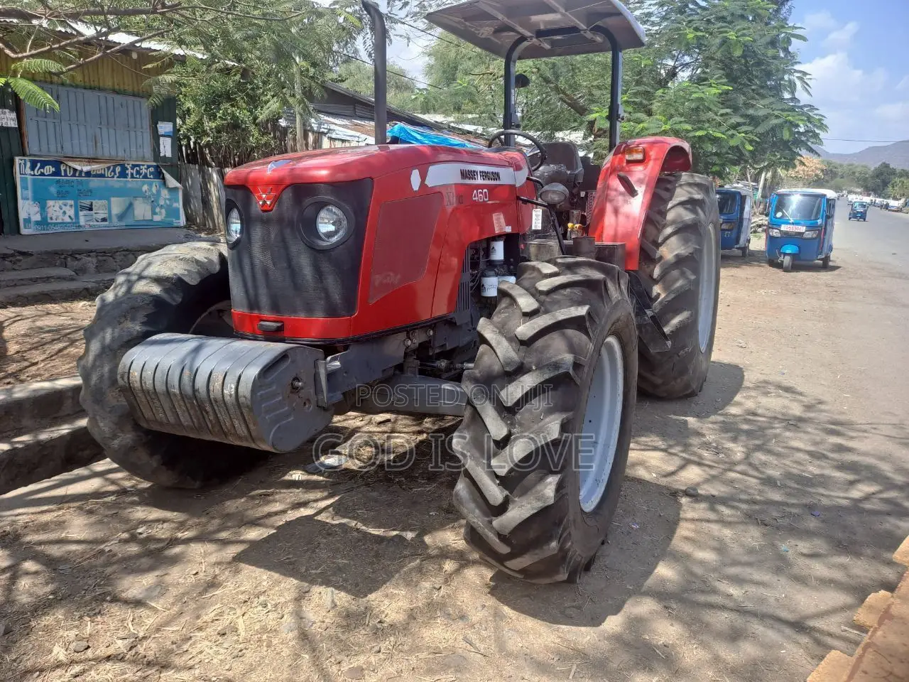 የሚሸጥ ትራክተር ከነ ማረሻው 2017 Model