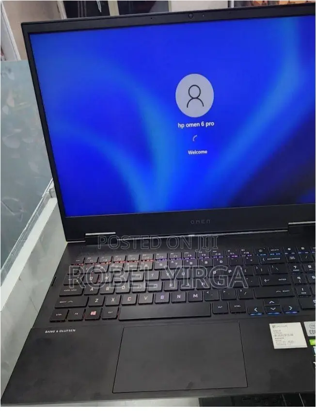 New Laptop HP Omen 15 16GB Intel Core I7 SSD 1T