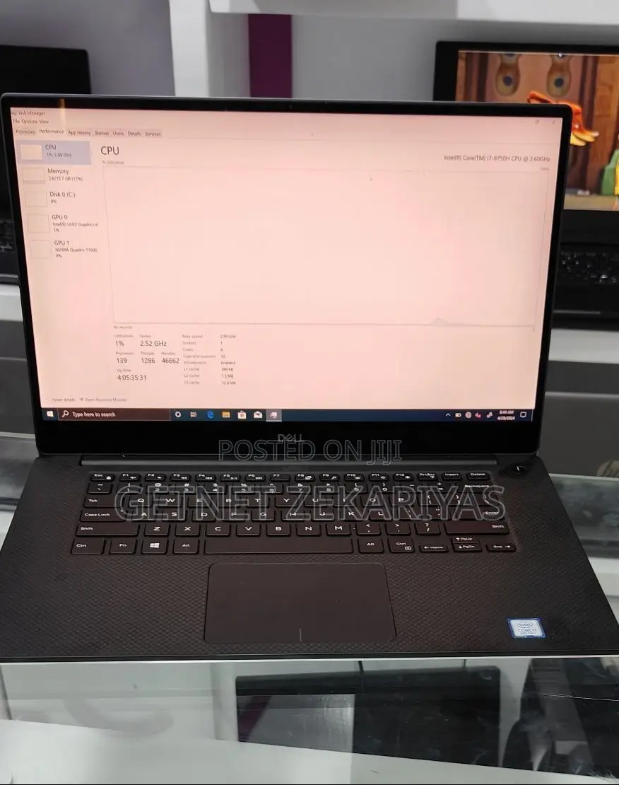 New Laptop Dell Precision 15 3520 32GB Intel Core I7 SSD 512GB