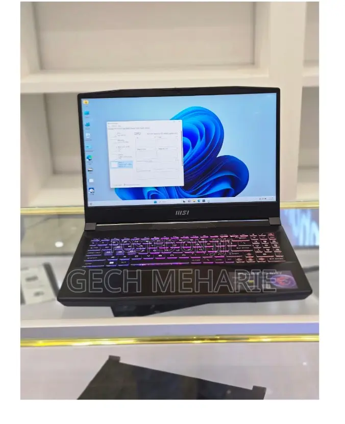 New Laptop MSI Pulse GL66 16GB Intel Core I7 SSD 1T