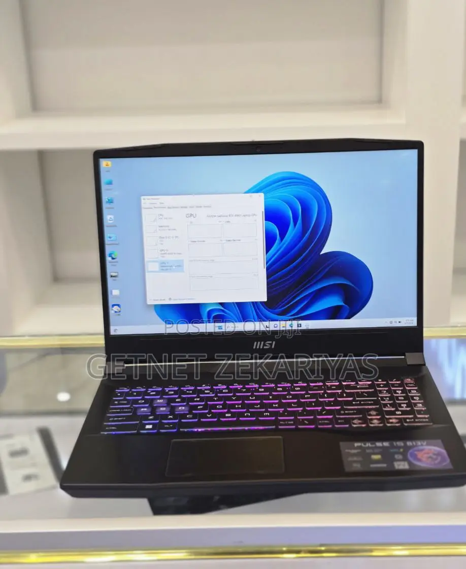 New Laptop MSI Pulse GL76 16GB Intel Core I7 SSD 1T