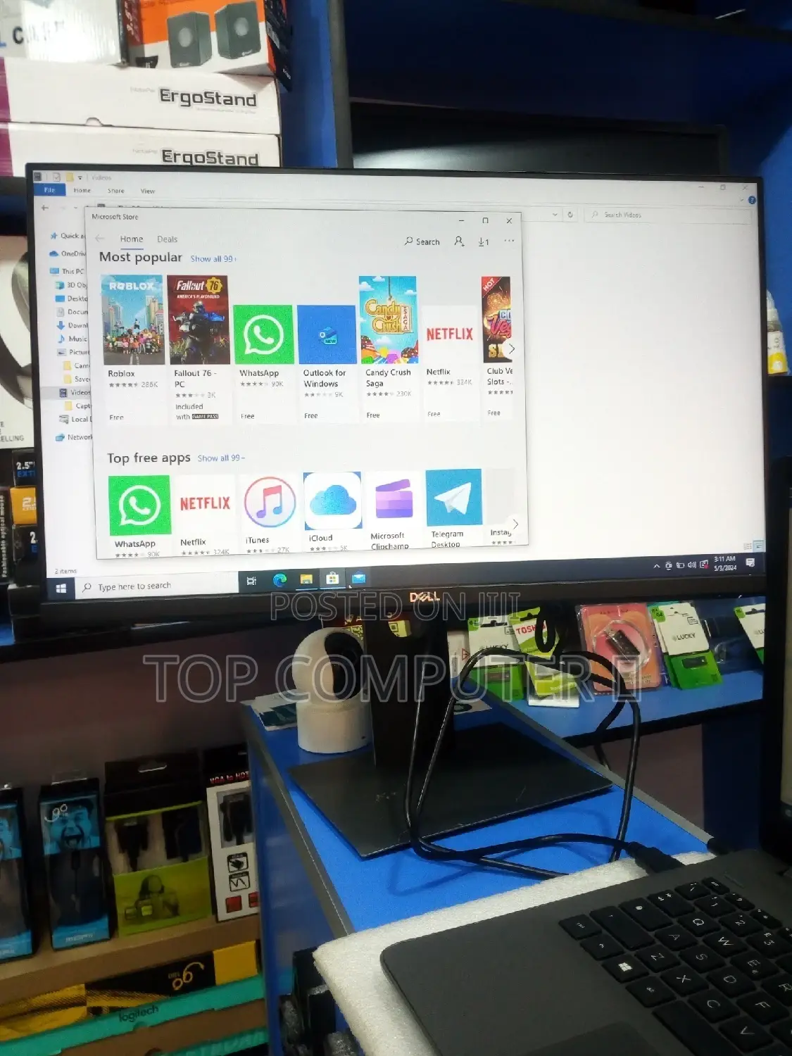 24inch Moniter Ferramless