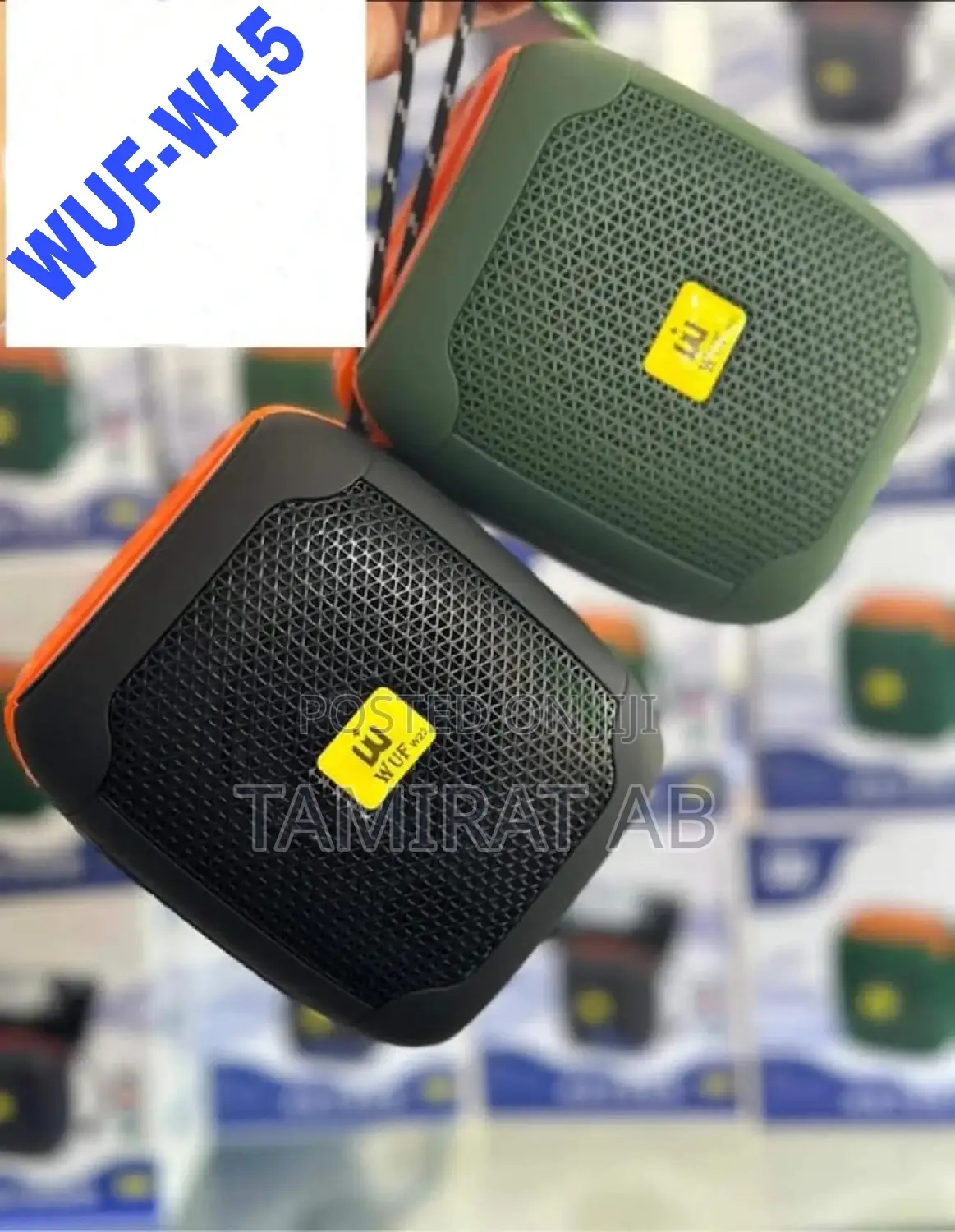 WUF Super Bass, Portable, Wireless BT Speaker, FM Radio