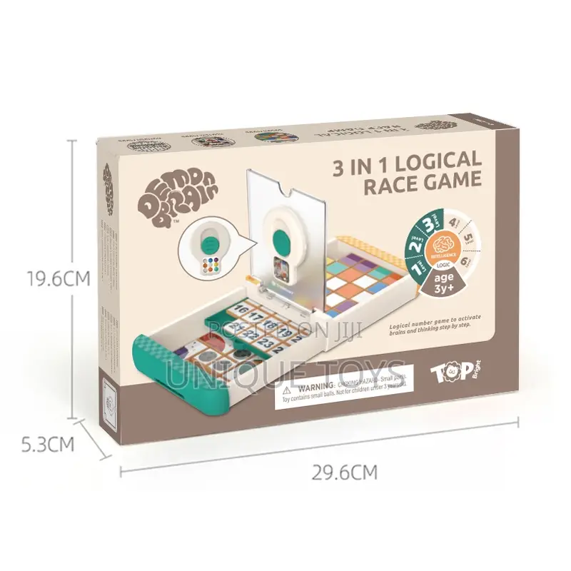 3-in-1 Logical Race Game:
Are You Ready for the Challenge?