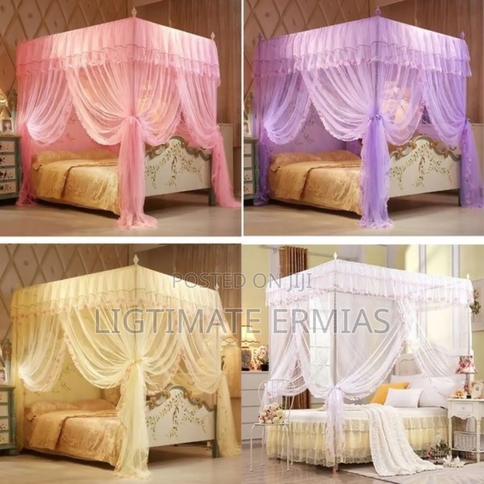 Rectangular Bed Mosquito Net (Agober)