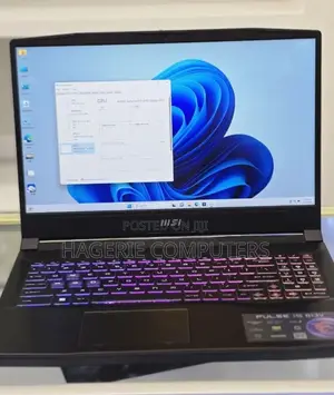 New Laptop MSI Pulse GL76 16GB Intel Core I7 SSD 1T