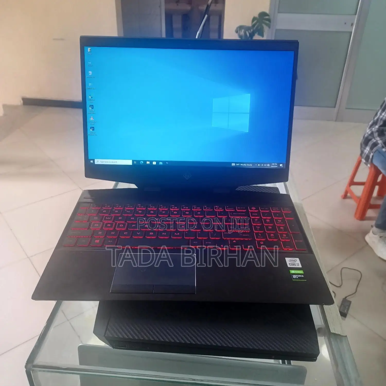 New Laptop HP Omen 15 16GB Intel Core I7 SSD 512GB