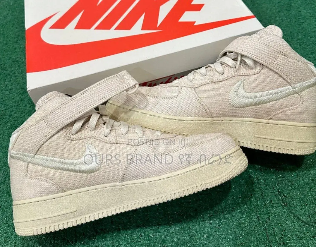 Nike Airforce 1 Mid Stussy High Master Quality Luxury Shoes