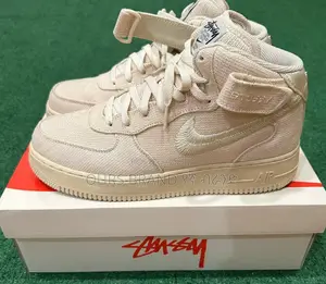 Photo - Nike Airforce 1 Mid Stussy High Master Quality Luxury Shoes