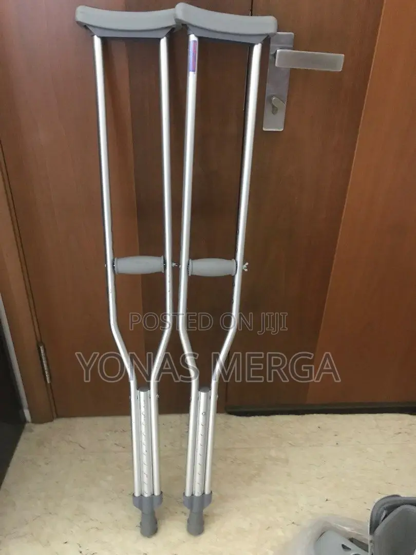 Aluminum Crutches \ክራንች⸘Crunche!!Crutches!?Crutches!Crunche