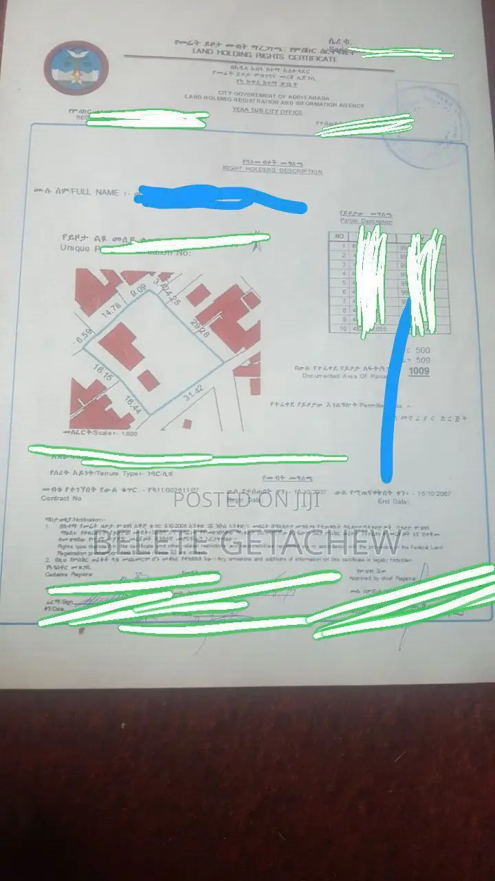 Land for Sale at CMC 1009sqm