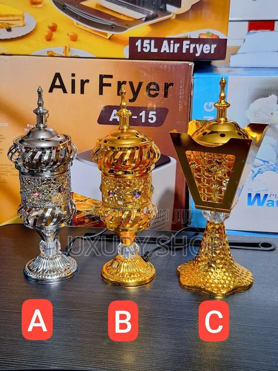 1የእጣን ዕቃ Burner