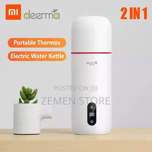 2in1 Deerma Portable Smart Multifunctional Temperature Adjustable Mug