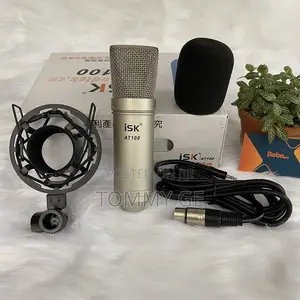 Studio Microphone/Vocal Microphone በከፍተኛ ጥራት ድምፅዎን ሪከርድ