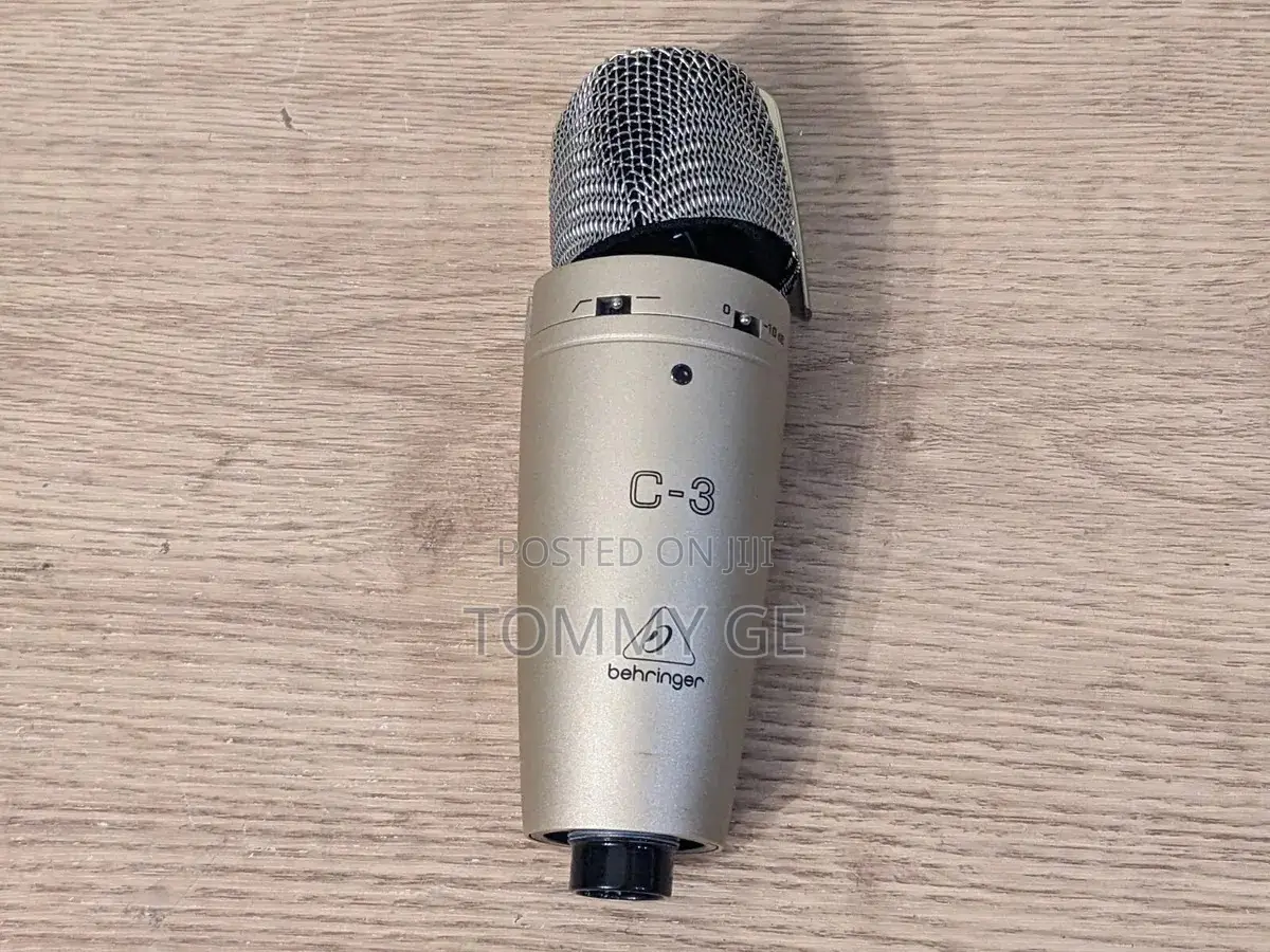 C-3 Studio Microphone/Vocal Microphone
በከፍተኛ ጥራት ድምፅዎን ሪከርድ