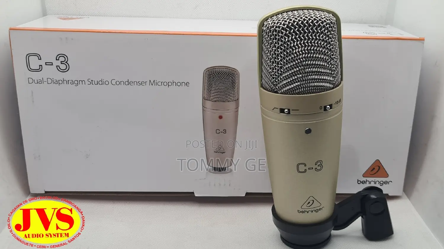 C-3 Studio Microphone/Vocal Microphone
በከፍተኛ ጥራት ድምፅዎን ሪከርድ
