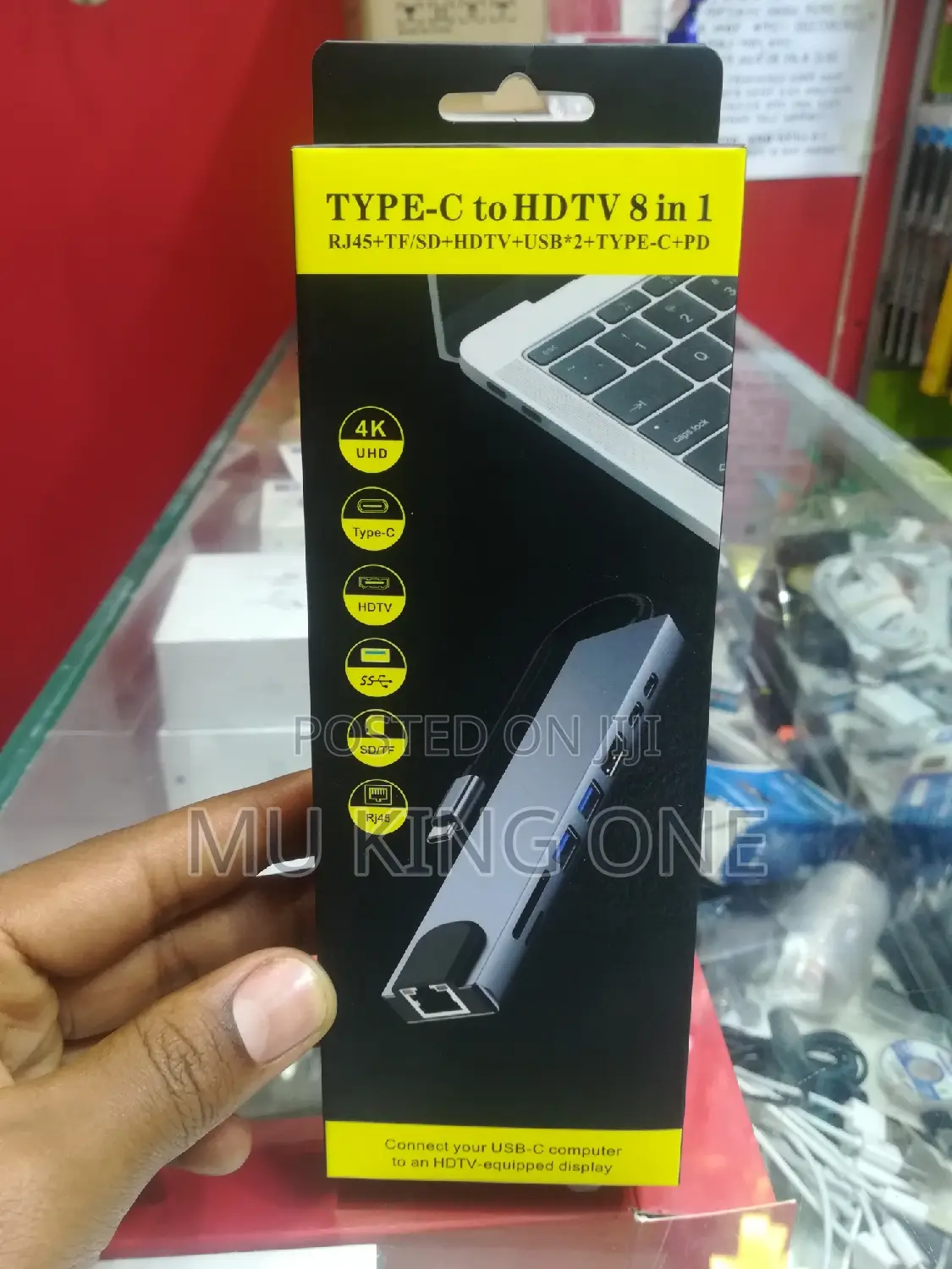 Type C to Hdmi 8 in 1