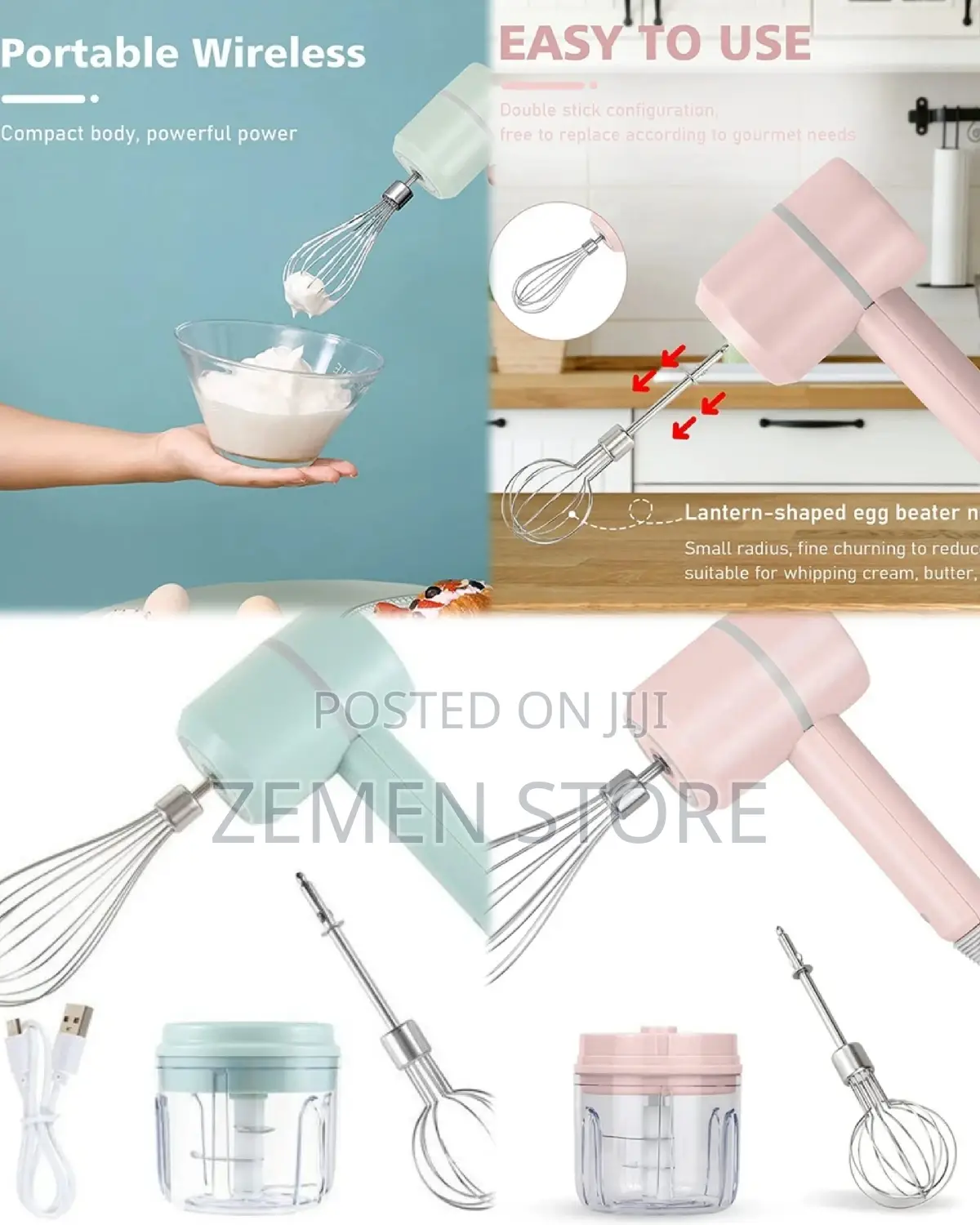 3 In 1 Hand Mixer For Various Use