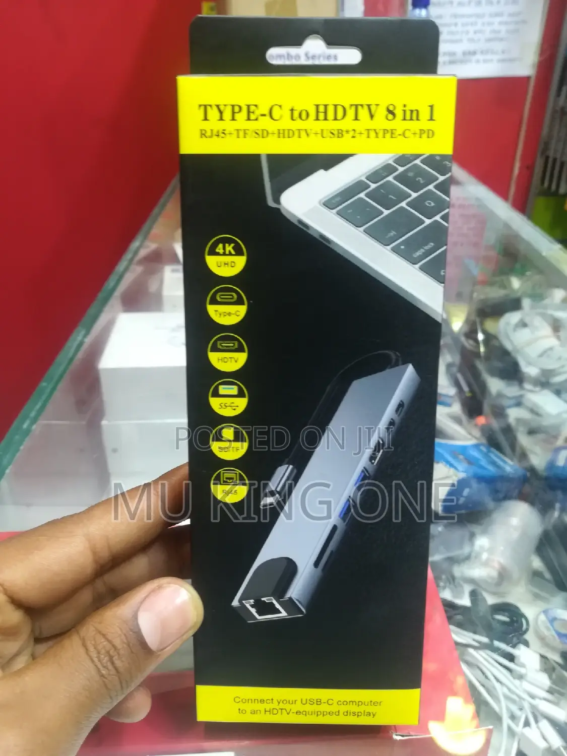 Type C to Hdmi 8 in 1