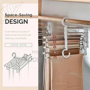 5-in-1 Trouser Hanger የሱሪ ማስቀመጫ