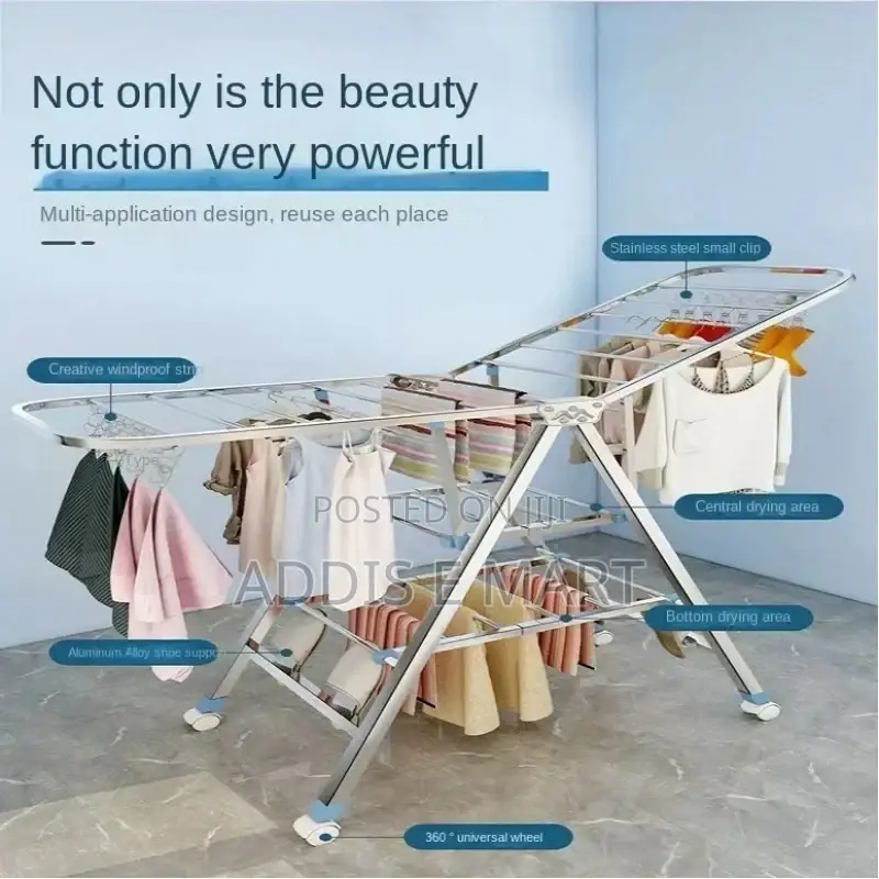 S% Foldable Multifunctional Draying RACK