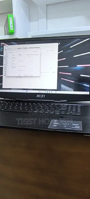 New Laptop MSI GP75 Leopard 16GB Intel Core I9 SSD 1T