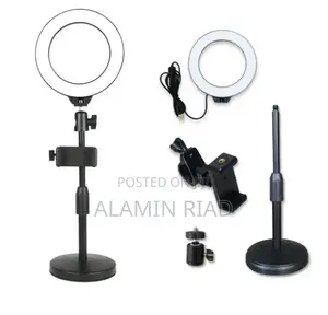Ring Light With Phone Holder