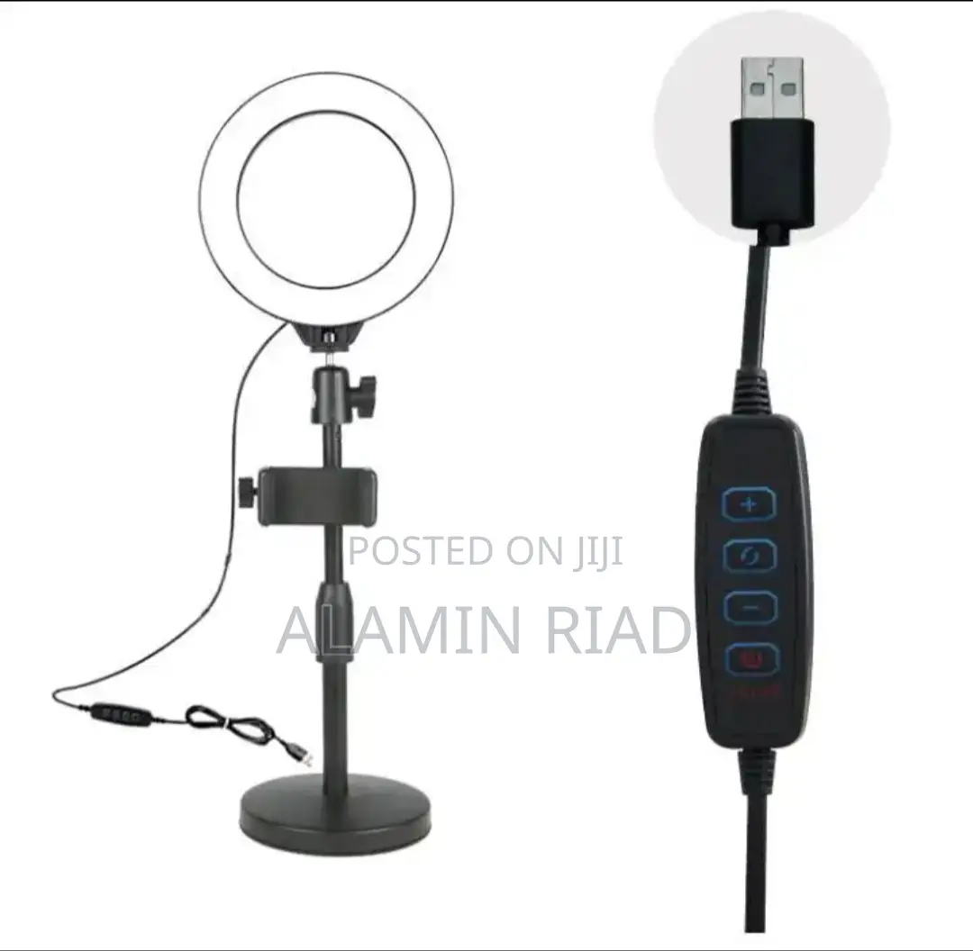Ring Light With Phone Holder