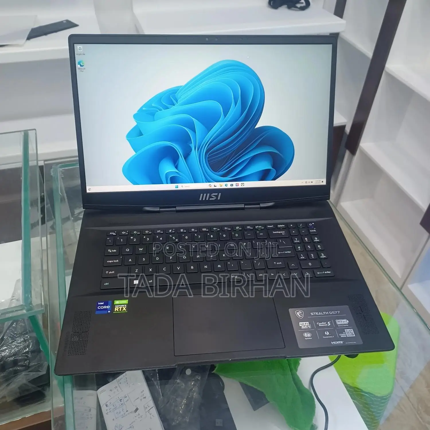 New Laptop MSI GF63 16GB Intel Core I7 SSD 512GB