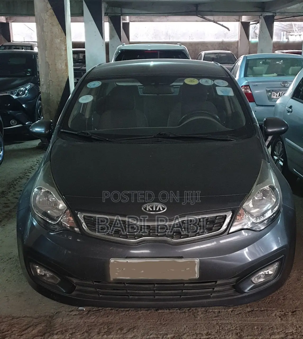 Kia Rio 2012 Gray