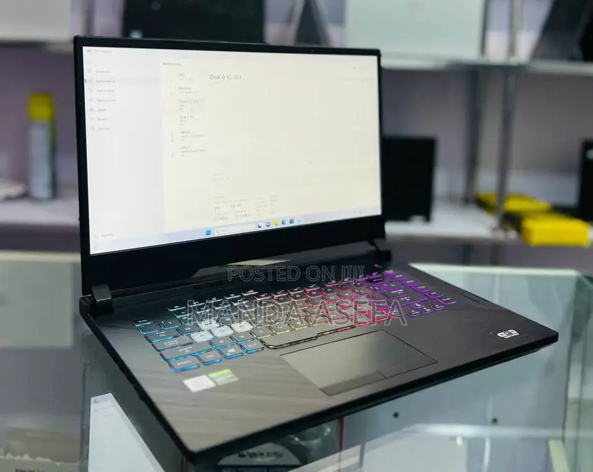 New Laptop Asus ROG Strix G15 16GB Intel Core I7 SSD 512GB