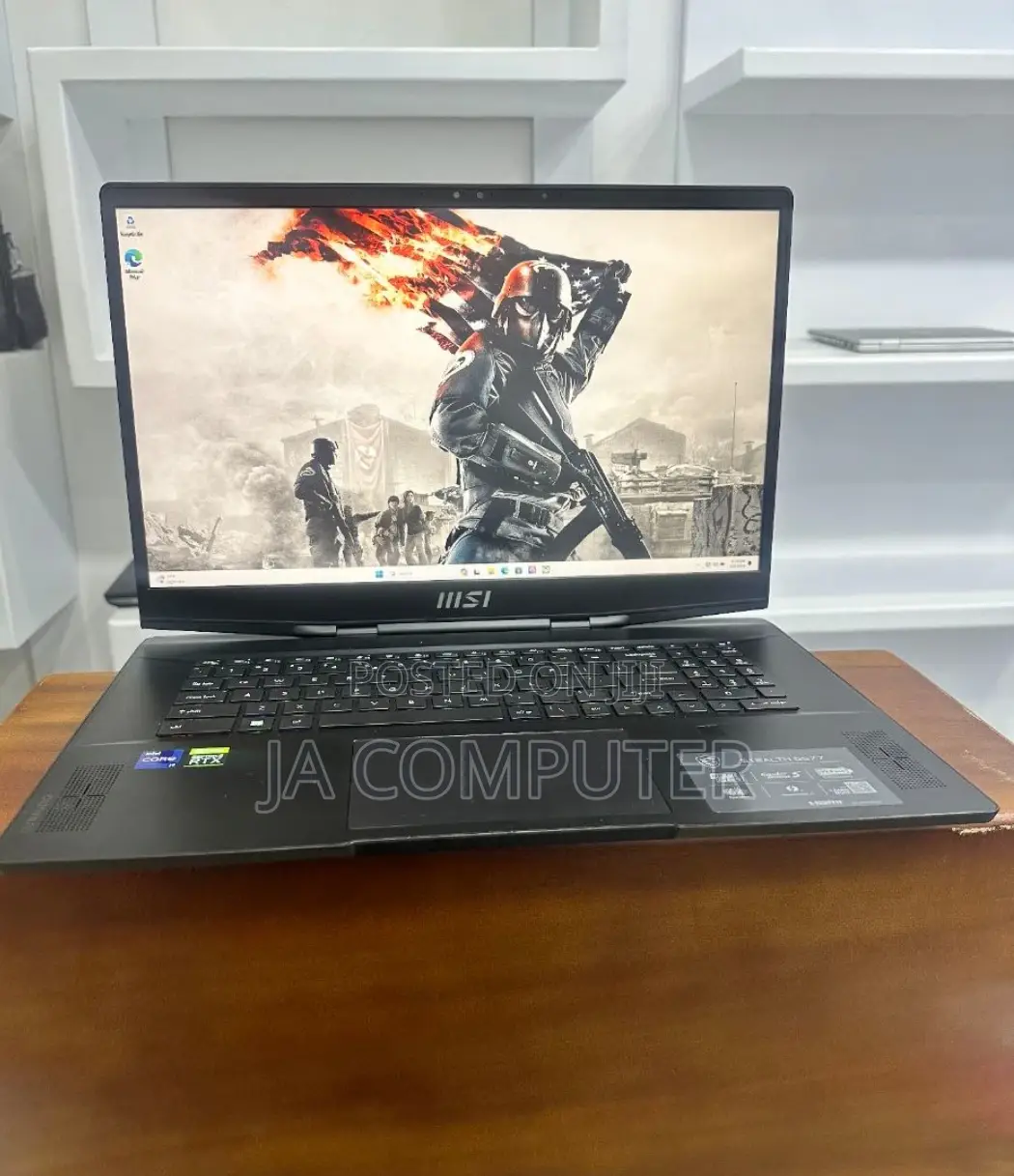 New Laptop MSI Stealth GS77 16GB Intel Core I9 SSD 1T