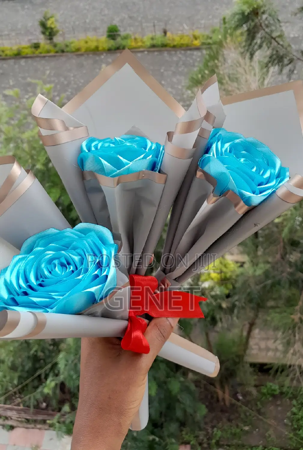 Single Ribbon Flowers