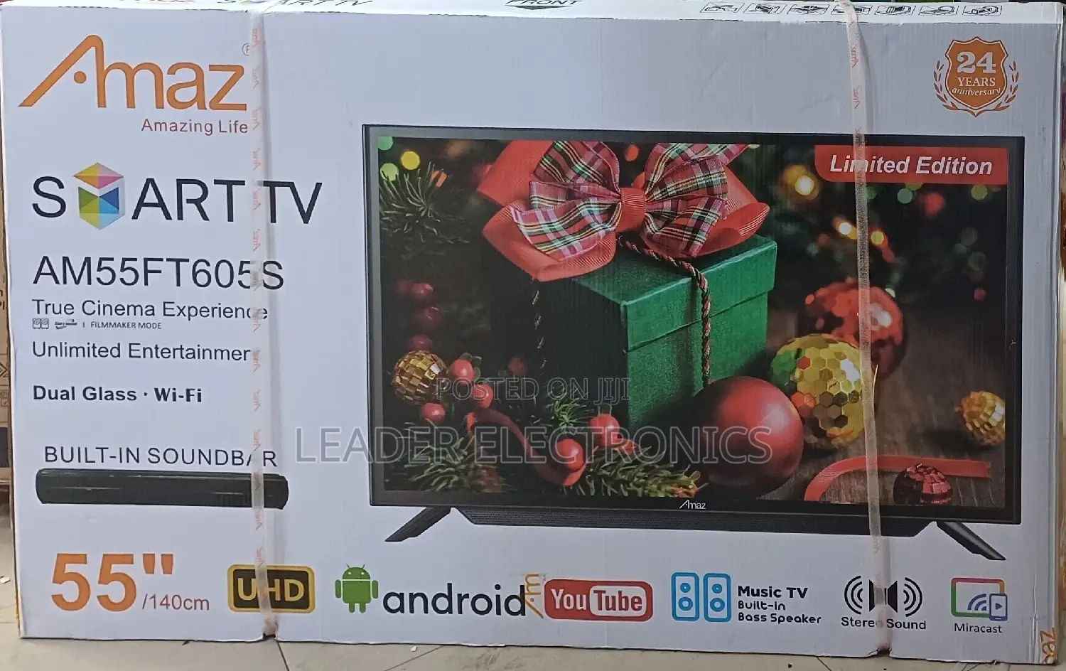 Amaz Tv 55 Inch Smart Android Tv