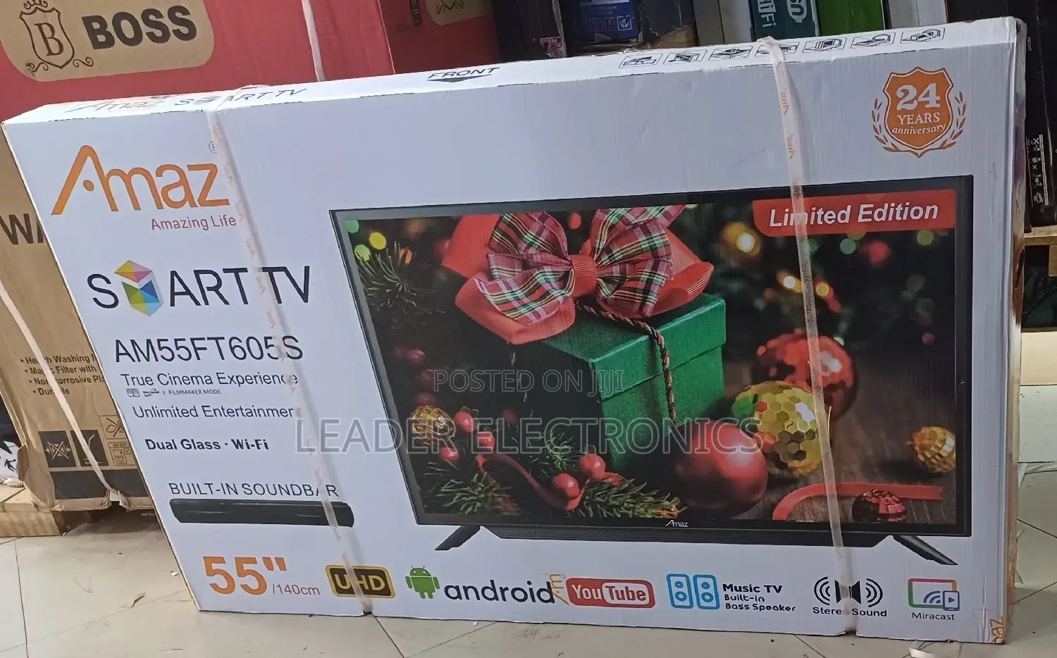 Amaz Tv 55 Inch Smart Android Tv