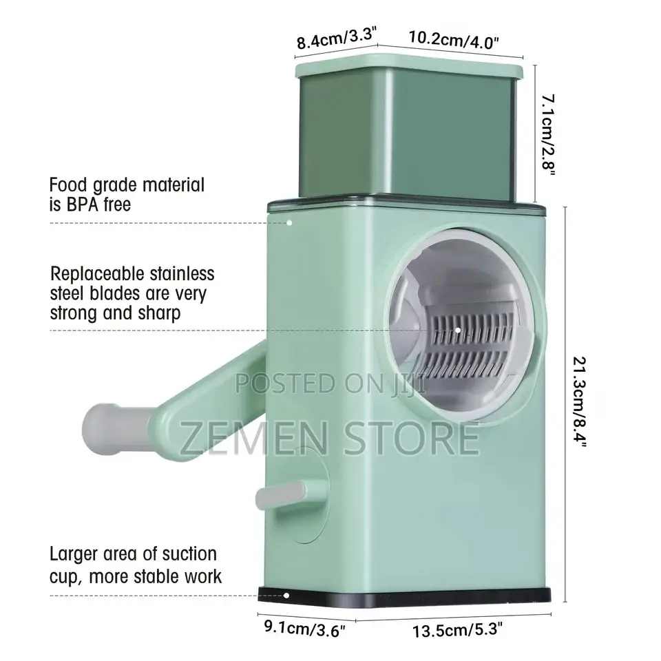 4 in 1 Rotary Vegetable Slicer