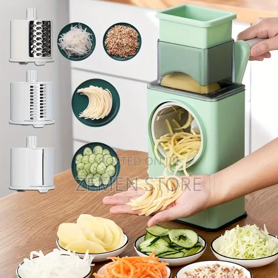 4 in 1 Rotary Vegetable Slicer