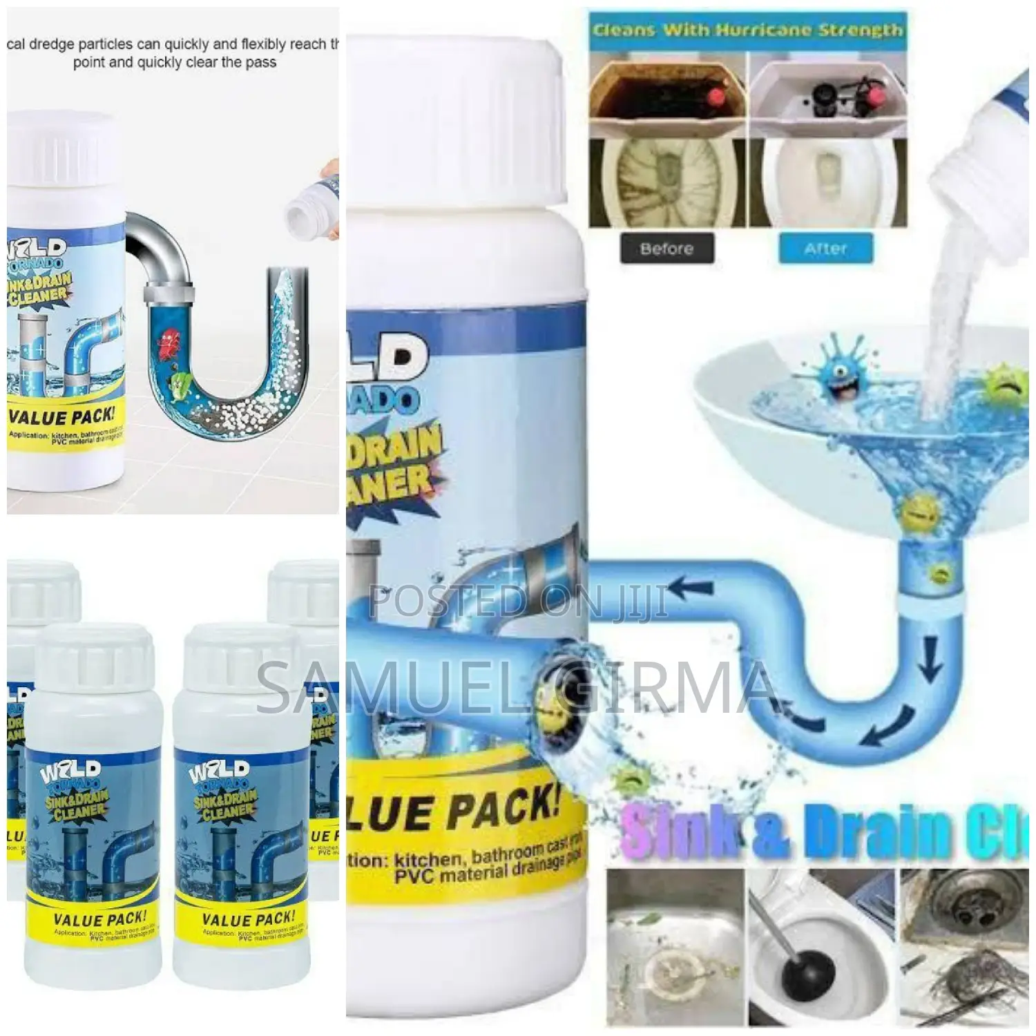 ~ Wild Tornado Sink Cleaner