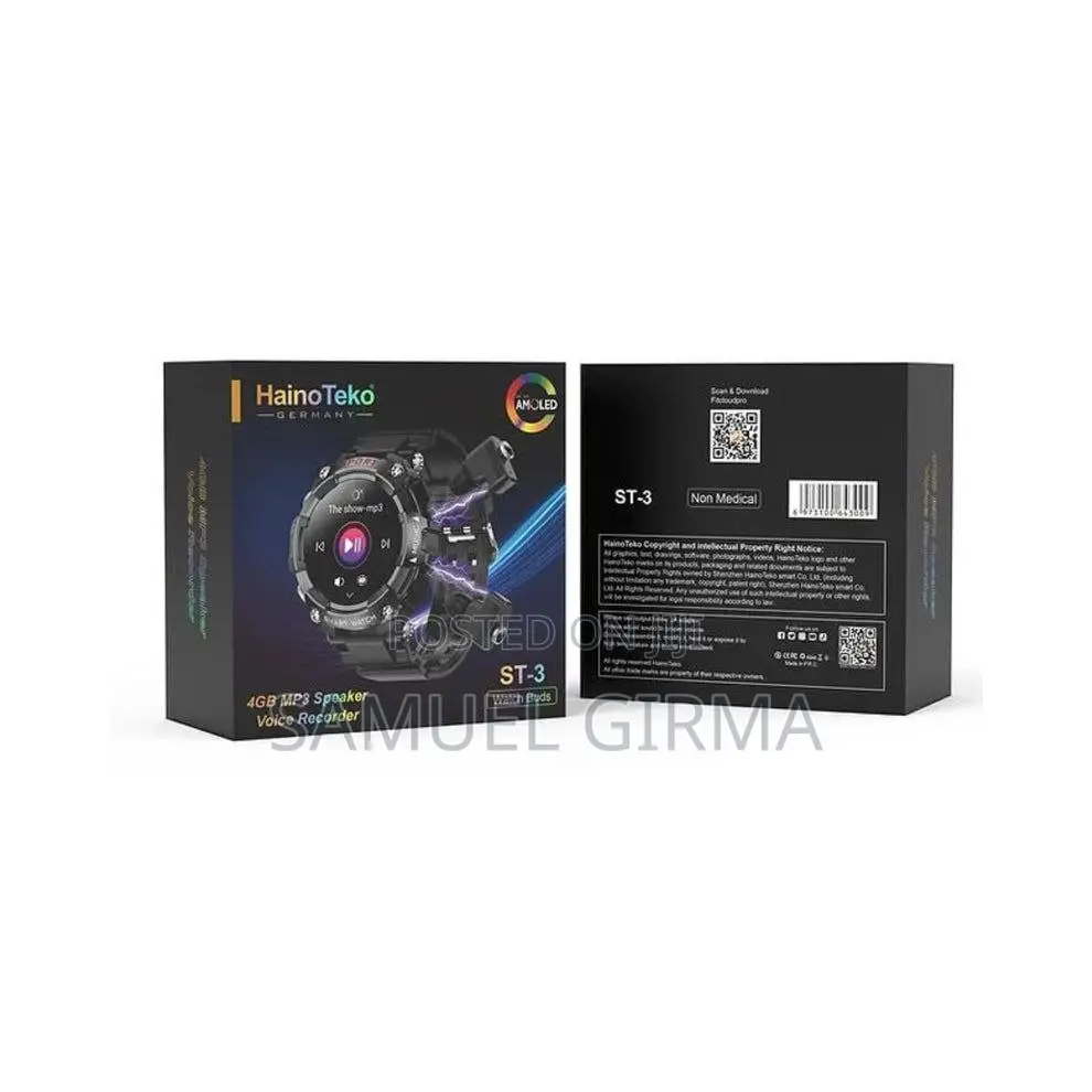 ~Hainoteko Germany ST-3 Watch Buds