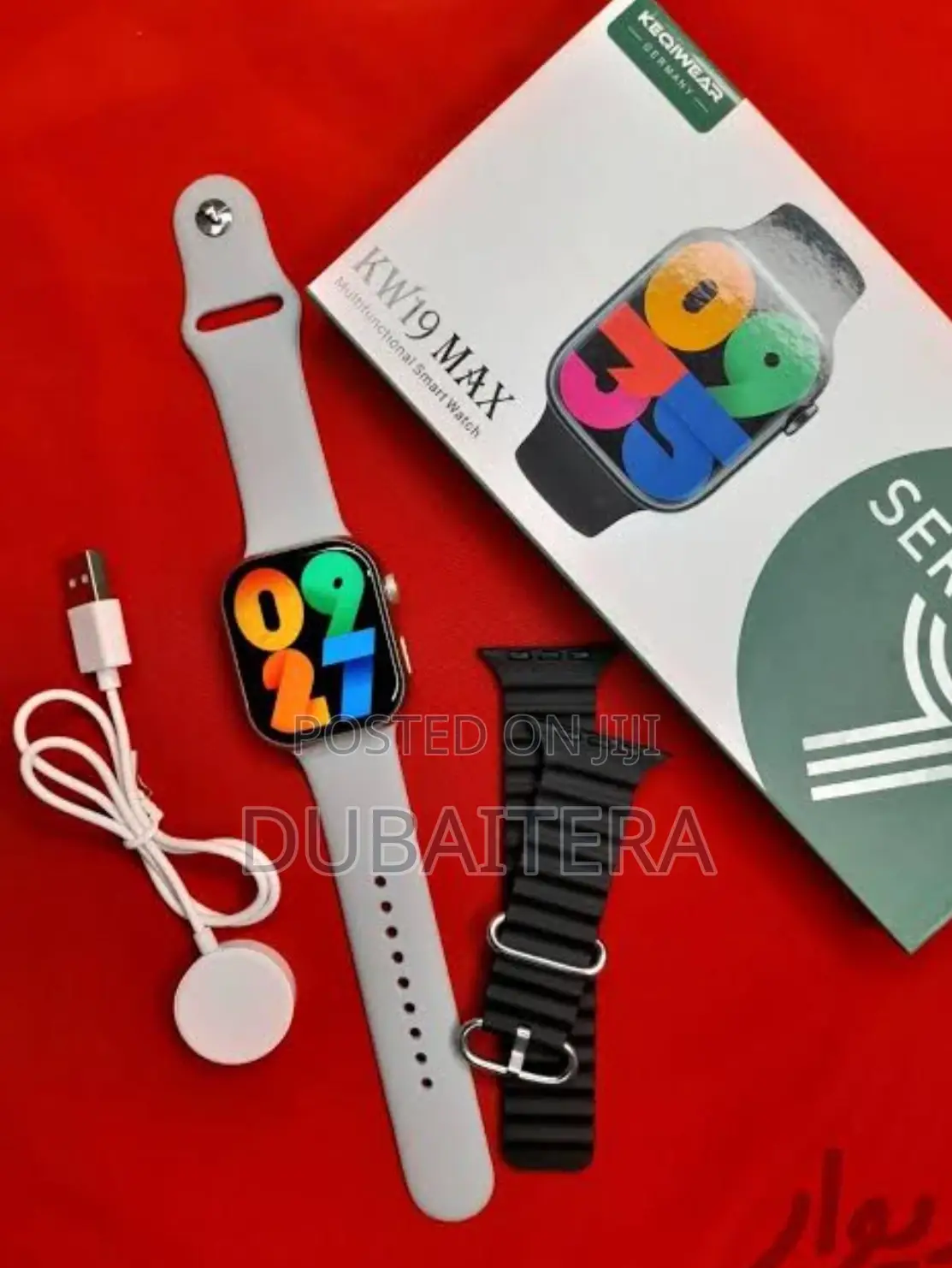 KEQIWEAR Germany Series 9 With 7 Straps KW39 Max Smart Watch