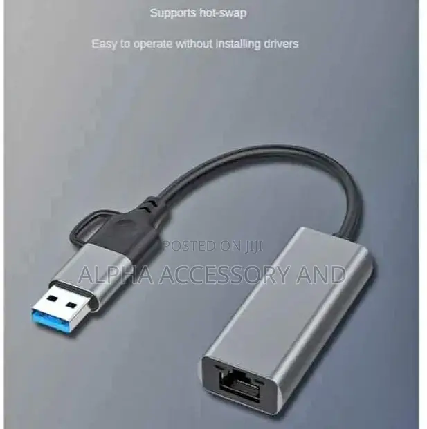 USB3.0/Type-c to RJ45 USB3.0/Type-c to RJ45 Et for Laptop PC